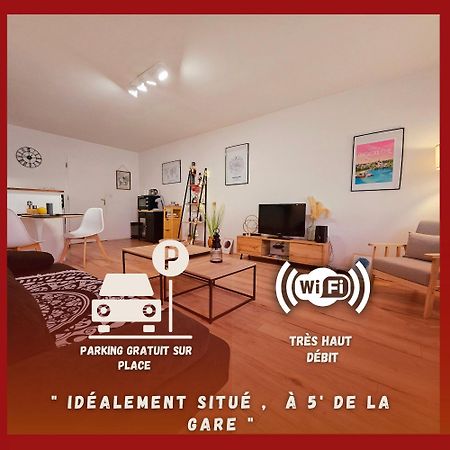 Appartement Cosy Proche Gare - Fibre Optique Et Parking 昂古莱姆 外观 照片